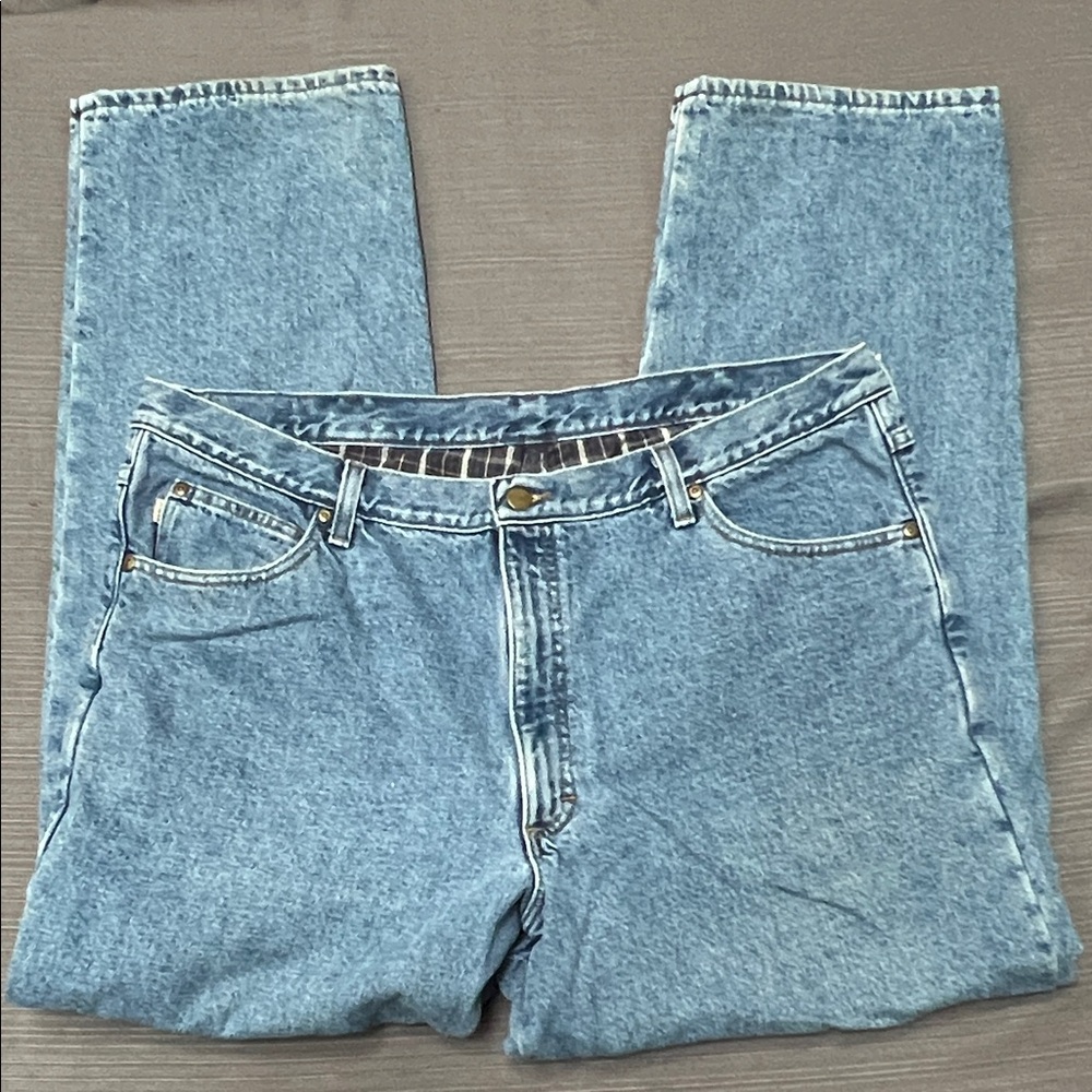 MEN ‘S L.L.BEAN LINED JEANS SZ 42 X 32